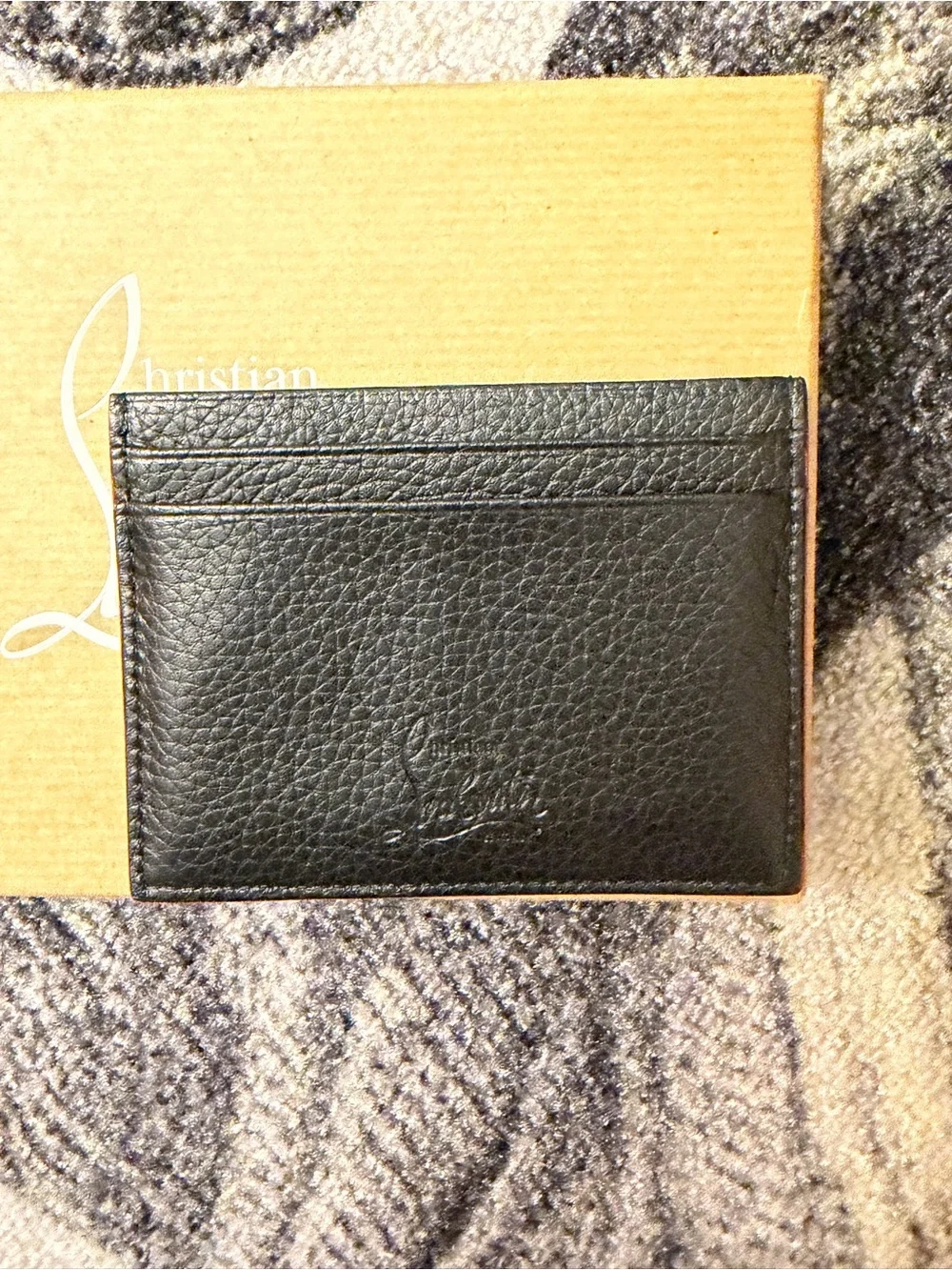 Christian Louboutin slim leather